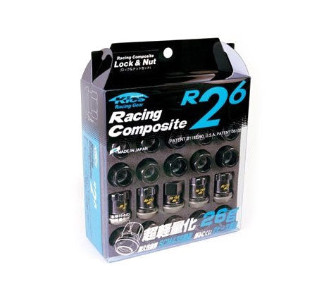 Project Kics R26 Lug Nut & Lock Set
