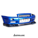 AeroLuxe 99-02 Nissan Skyline R34 GTR Spec-ASL Carbon Fiber Front Splitter