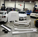 AeroLuxe 98-02 Nissan Skyline R34 Spec-GTR Full Kit (Narrow Body)