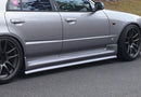 AeroLuxe 98-02 Nissan Skyline R34 Sedan Spec-GTR FRP Side Skirts