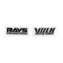 Volk Racing TE37 Repair Disk Sticker (Black)