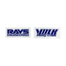 Volk Racing TE37 Repair Disk Sticker (Blue)