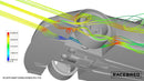 Racebred Components Universal Dry Carbon 3D Splitter Endplates
