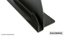 Racebred Components Universal Dry Carbon 3D Splitter Endplates