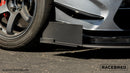 Racebred Components Universal Dry Carbon 3D Splitter Endplates