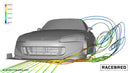 Racebred Components Universal Dry Carbon 3D Splitter Endplates