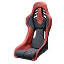 Recaro RSS UT Seat (Standard / FRP) - Artifical Leather Red / Ultra Suede Gray