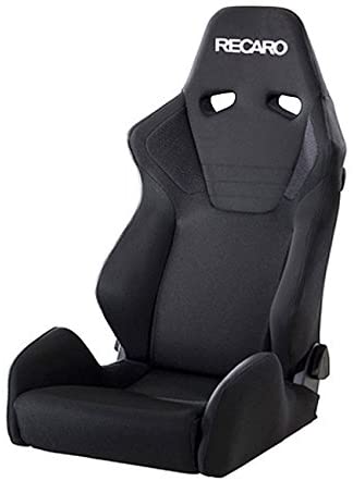 Recaro SR-6 GK100S Sports Seat - Black / Black Glass Mesh
