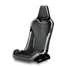 Recaro RCS Ergonomic Seat - Black Shell / Silver Glass Mesh (3 Point Belt)