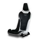 Recaro RCS Ergonomic Seat - White Shell / Black Glass Mesh (3 Point Belt)
