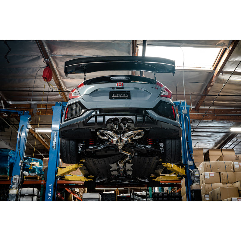 REMARK Sports Touring (Link-Loop) Cat-Back Exhaust - 2017-2021 Honda Civic Type R (FK8)