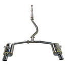REMARK Cat-Back Exhaust (Stainless Steel Tips) - 22+ Honda Civic (FE1)