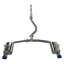 REMARK Cat-Back Exhaust (Burnt Tips) - 22+ Honda Civic (FE1)