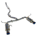 Remark R1-Spec Dual-Exit Exhaust (Burnt Stainless Steel with Resonator) - Subaru WRX / STI VA 15-21