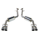 Remark Muffler Version Axleback Exhaust (Stainless Double Wall Tips) - Lexus IS200T / IS250 / IS300 / IS350 RWD & AWD 17-20