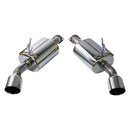 Remark Axleback Exhaust (Stainless Double Wall with Mufflers) - Infiniti Q50 2014+