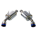 Remark Axleback Exhaust (Burnt Stainless Double Wall with Mufflers) - Infiniti Q50 2014+