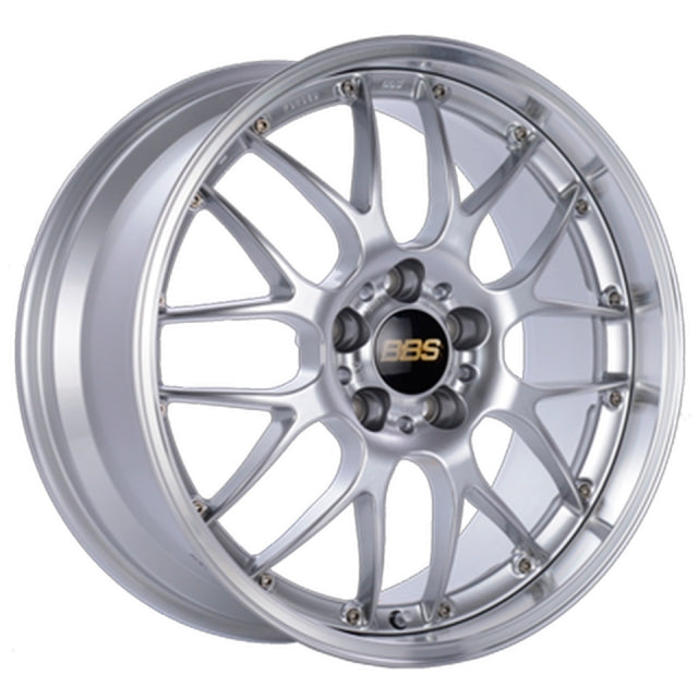 BBS RS-GT Wheel - 19x9.5 +38 | 5x112 | Diamond Silver