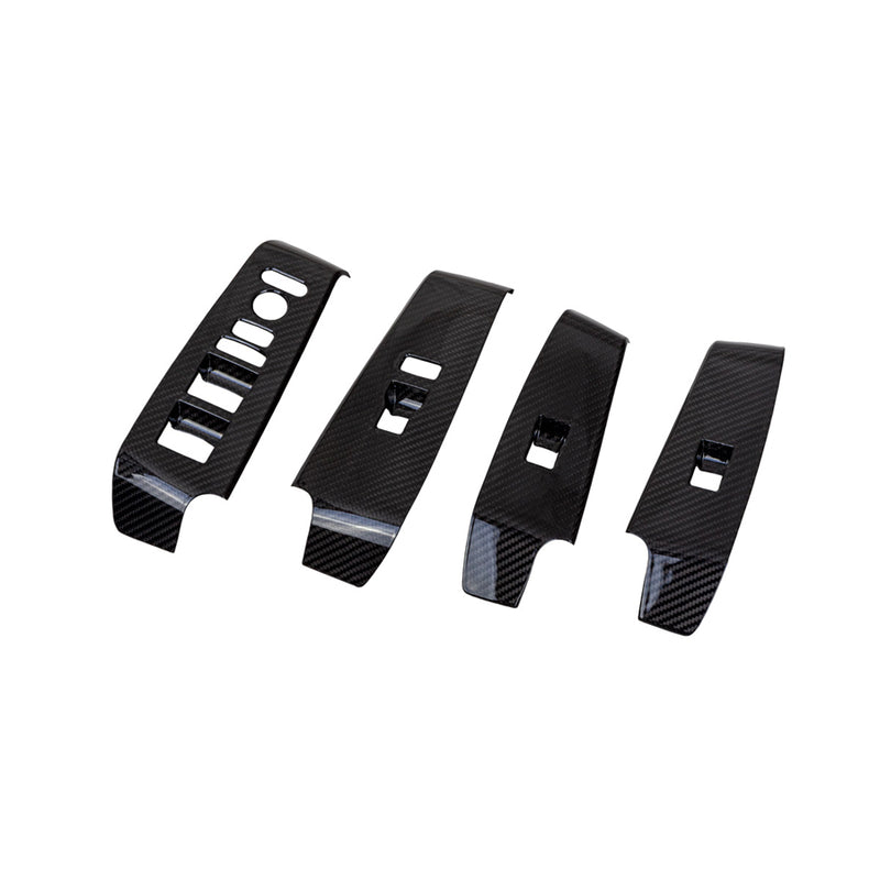 Revel GT Dry Carbon Window Switch Panel Cover - 23+ Honda Civic Type (FL5)