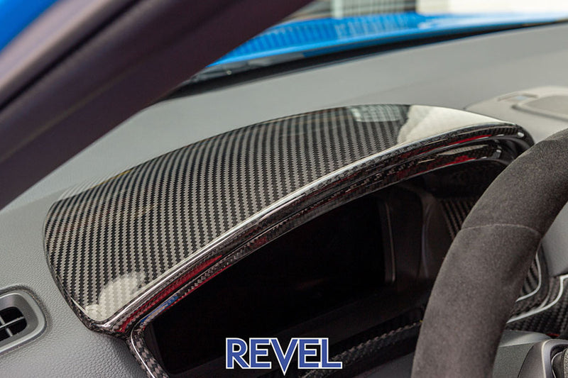 Revel GT Dry Carbon Center Dash Cover - 23+ Honda Civic Type R (FL5)