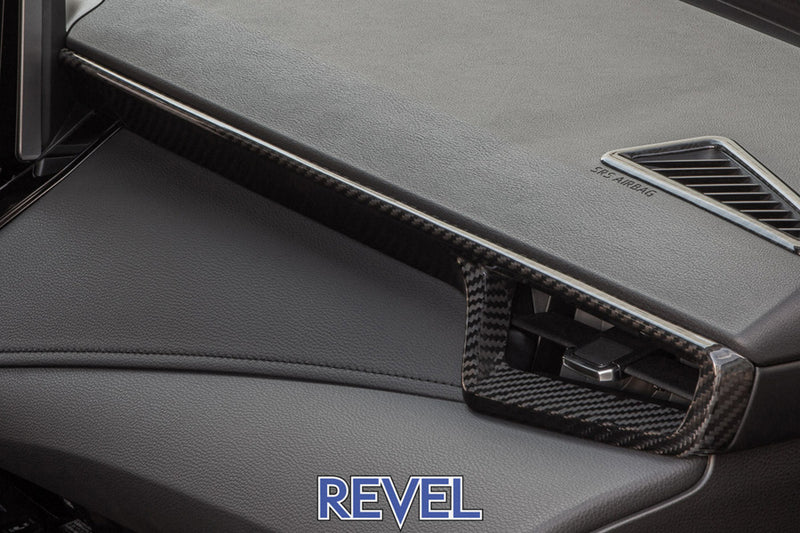 REVEL GT Dry Carbon Front A/C Dash Panel - 23+ Toyota GR Corolla