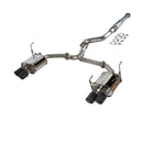 Revel Medallion Touring Premier Exhaust (Carbon Tip) - Subaru WRX 2022+