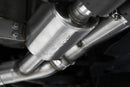 MBRP 3" Quad Rear Exit T304 Stainless Steel Resonator-Back Exhaust – 2019-2021 BMW M2 Competition 3.0L – MBRP S45023CF exact SKU product image