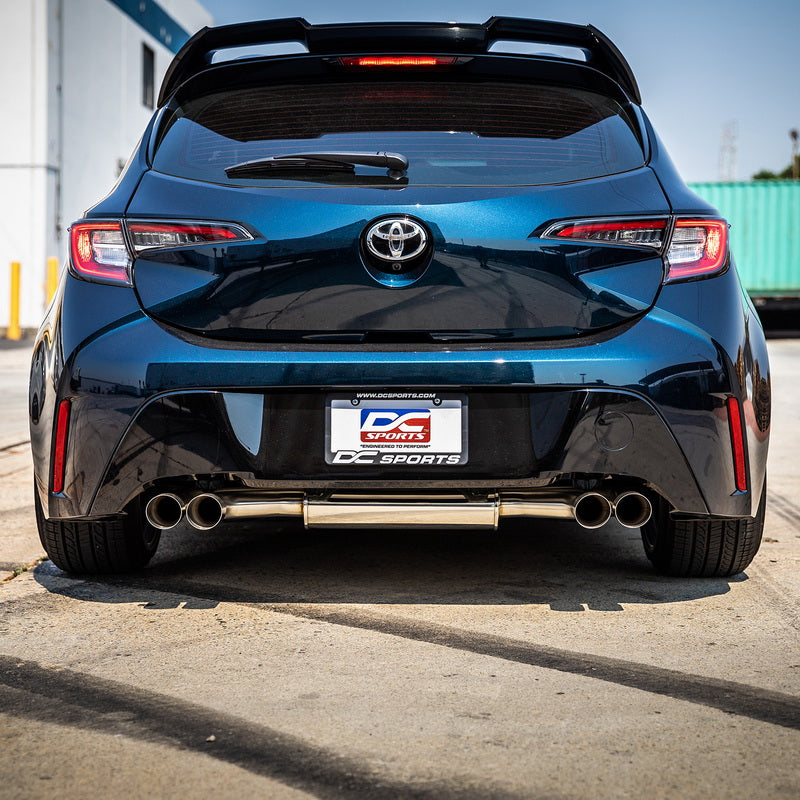 DC Sports Axleback Exhaust - 2019-2021 Toyota Corolla Hatchback (E210)