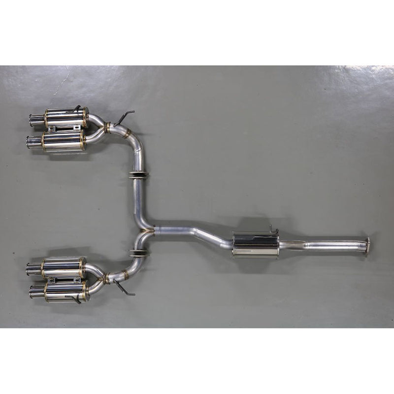 Spoon Quad N1 Exhaust System - 00-09 Honda S2000 w/ Spoon Rear Bumper
