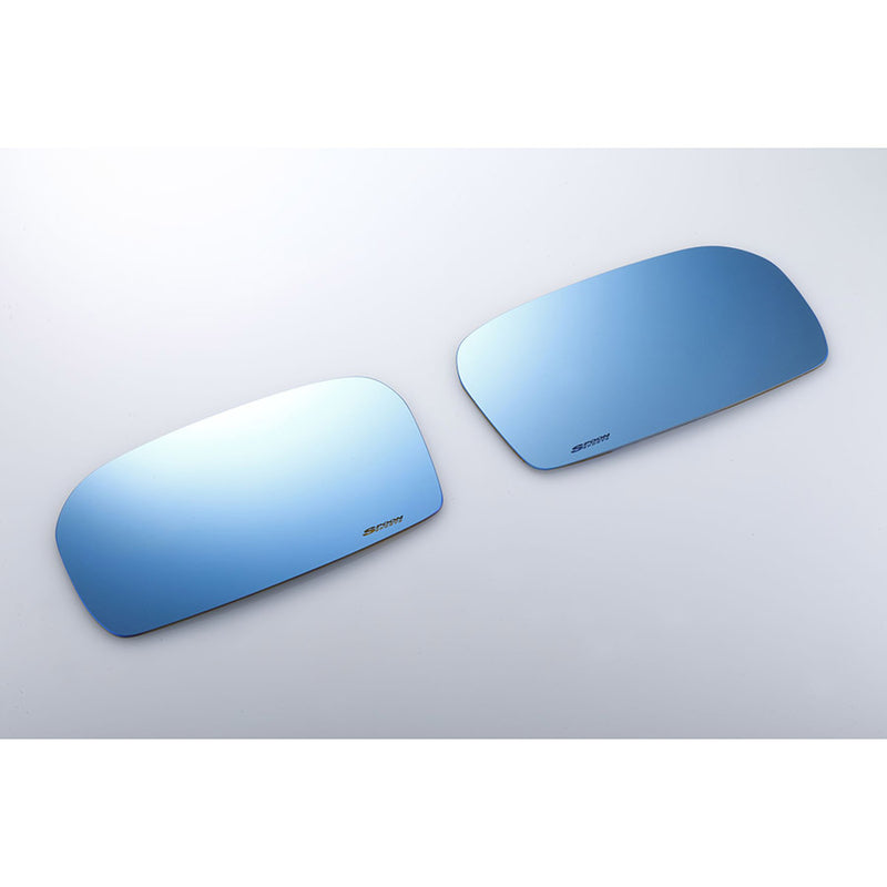 Spoon Sports Blue Wide Side Mirror Glass - Honda Civic Si EP3 01-05