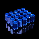Spoon Sports Aluminum Wheel Nut (Set of 20) - Blue - M12x1.50