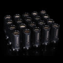 Spoon Sports CrMo Wheel Nut (Set of 20) - Black 17HEX - M12x1.50