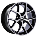 BBS SR Wheel - 18x8.0 +30 | 5x112 | Volcano Grey w/ Diamond Cut