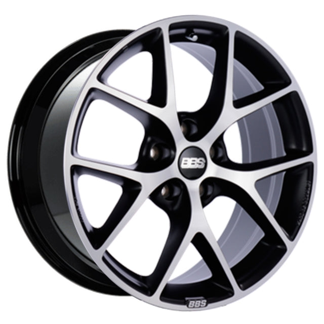 BBS SR Wheel - 18x8.0 +50 | 5x114.3 | Volcano Grey w/ Diamond Cut