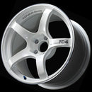 Advan TC-4 Wheel - 17x7.5 / Offset +40 / 4x100 (Racing White Metallic & Ring)