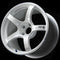 Advan TC-4 Wheel - 17x7.5 / Offset +40 / 4x100 (Racing White Metallic & Ring)