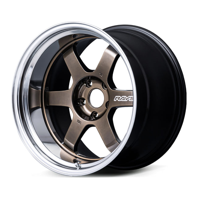 Volk Racing TE37V spec-SR Wheel  - 18x11.0 -30 | 5x114.3 | Shining Bronze Metal w/ FDMC Rim
