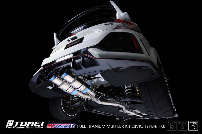 Tomei Expreme-Ti Full Titanium Cat-Back Exhaust - 2017+ Honda Civic Type R (FK8/FL5)