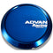 Advan Center Cap - Flat Cap (Blue) - 63mm