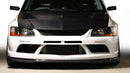 Varis Front Bumper Ver.2, Underlip Carbon - Mitsubishi CT9A '09 Ver