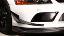 Varis Front Bumper Canard Single (Carbon Fiber) - Mitsubishi CT9A '09 Ver