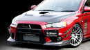 Varis Front Lip (CF) - 08-15 Mitsubishi Lancer Evolution X (CZ4A)