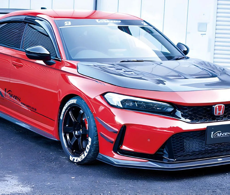 Varis Arising-1 Carbon+ Side Skirts - 2023+ Honda Civic Type R (FL5)