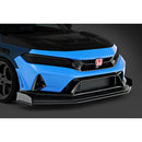 Varis Arising-II Track Edition Front Bumper and Diffuser (FRP & Carbon+) - 23+ Honda Civic Type R (FL5)