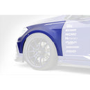 Varis Front 30mm Wide Fender and Extension Set (4 Piece Set / FRP) - Volkswagon Golf R (Mk 7.5)