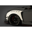 Varis Widebody Replacement Front Wide Fenders for Varis Front Bumper (FRP / 30mm) - 17-21 Honda Civic Type R (FK8)