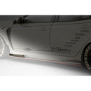 Varis Widebody Replacement Side Air Shrouds for Varis Side Skirts (Carbon) - 17-21 Honda Civic Type R (FK8)