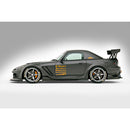 Varis Wide Version Dark Panther Side Skirts (FRP / Carbon+) - 00-09 Honda S2000 (AP1/AP2)