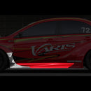 Varis Wide Body Version 2 Parts - Wide Side Skirts, FRP - 08-15 Mitsubishi Lancer Evolution X (CZ4A)