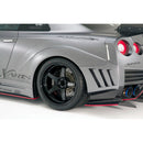 Varis Kamikaze 2 Rear Wide Fender 35mm, FRP - 09-24 Nissan GT-R (R35)
